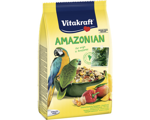 Krmivo pre papagáje Vitakraft Amazonian 750 g