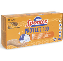 Rukavice Spontex Protect jednorazové veľkosť M 100 ks-thumb-1