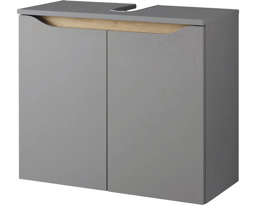 Kúpeľňová skrinka pod umývadlo Pelipal Quickset 357 sivá 60 x 53 x 33 cm