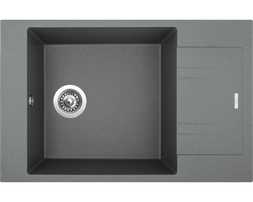 Granitový drez Sinks Vario 780 500x780 mm sivý