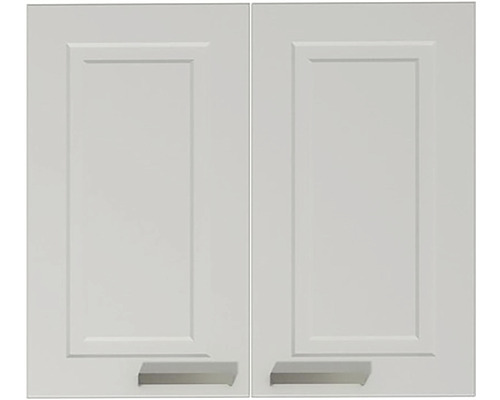 Skrinkové dvere BE SMART Rustic D 80 biela matná-0