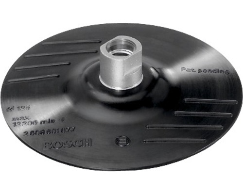 Oporný tanier pre uhlové brúsky Bosch Ø 125 mm, suchý zips