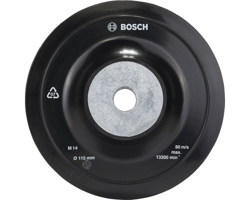 Oporný tanier pre uhlové brúsky Bosch Ø 115 mm, upínací systém
