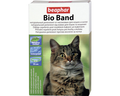 Antiparazitný obojok pre mačky Beaphar Bio Band 35 cm