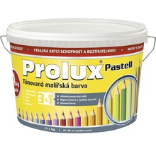 Oteruvzdorná farba na stenu Prolux Pastell svetložltá 7 kg + 1 kg-thumb-0