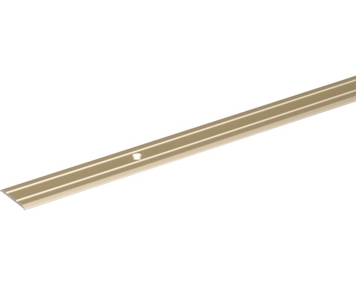 Prechodový profil ALU zlatý elox 38x2,5 mm, 2 m-0