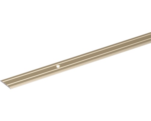 Prechodový profil ALU zlatý elox 25x1,8 mm, 2 m-0