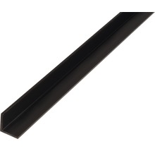 L profil PVC čierny 15x15x1,2 mm, 1 m-thumb-0