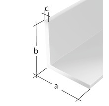 L profil PVC čierny 25x25x1,8 mm 1 m-thumb-1