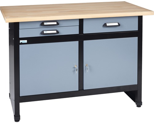 Pracovný stôl Küpper 1200x840x600 mm, 3 zásuvky