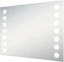 Zrkadlo do kúpeľne Silver Hollywood 80x60 cm-thumb-4