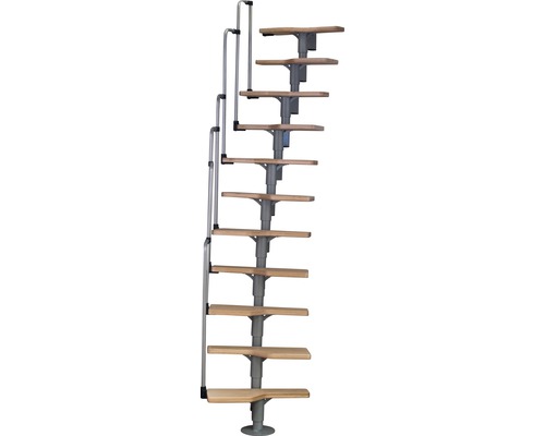 Schody Pertura EOS priestorovo úsporné, 294 cm, 12 schodov