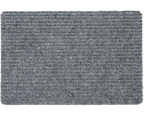 Vnútorná rohožka ripsová sivá 50 x 80 cm