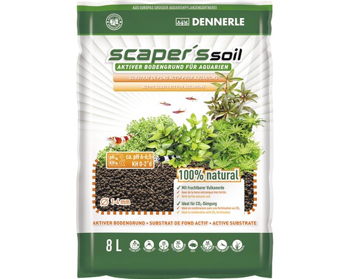 Akvarijný substrát Scaper's soil 8 l