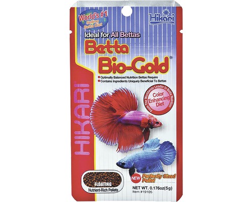 Krmivo pre ryby Hikari Betta Bio-Gold 5 g