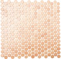 Keramická mozaika Gombík 902 terakota/hnedá 30,2 x 33 cm
