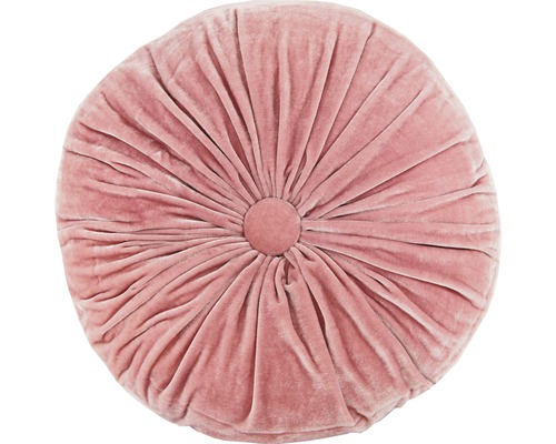 Vankúš Macaron ružový Ø 40 cm