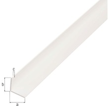 L profil PVC biely 30x30x2 mm 2 m-thumb-1