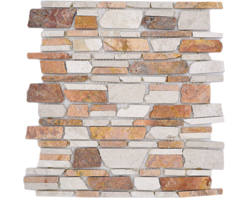 Mozaika z prírodného kameňa MOS Brick 225