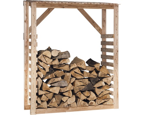 Prístrešok na drevo 180x60x150 cm drevený tlakovo impregnovaný