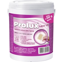 Farba Prolux Latex UNI biela 0,8 kg + 0,2 kg zadarmo-thumb-0