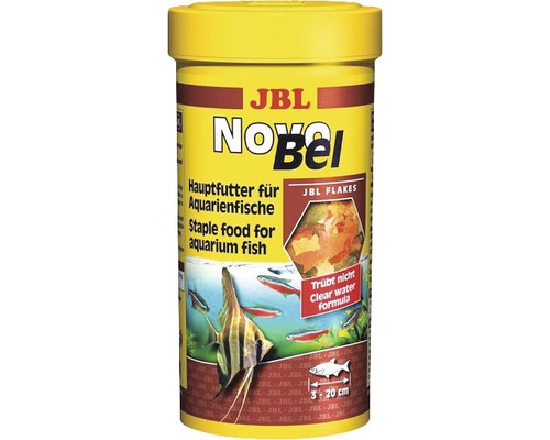 Vločkové krmivo pre ryby JBL NovoBel 250 ml