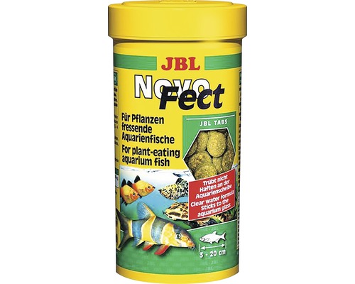 Kŕmne tablety pre ryby JBL NovoFect 100 ml