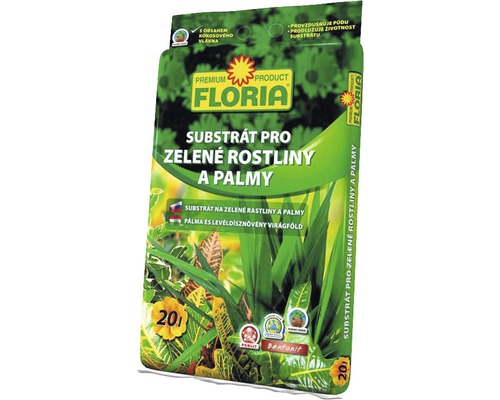 Substráty pre palmy a zelené rastliny