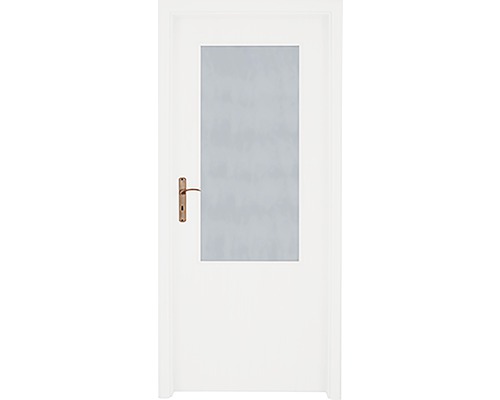 Interiérové dvere 2/3 presklené 80 Ľ biele