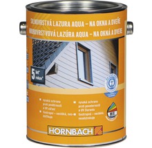 Lazúra na drevo Hornbach Aqua hrubovrstvá 2,5 l bezfarebná-thumb-0