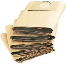 Papierové vrecká do vysávača KÄRCHER pre WD 3, MV 3, WD 3.xxx, A 22xx, A 25xx, A 26xx, 5 ks-thumb-0