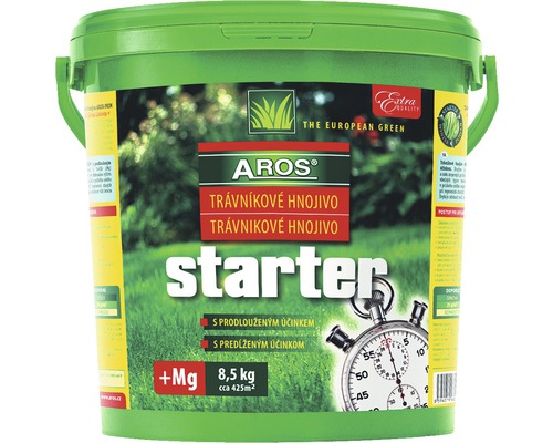 Trávnikové hnojivo Aros Starter 8,5 kg