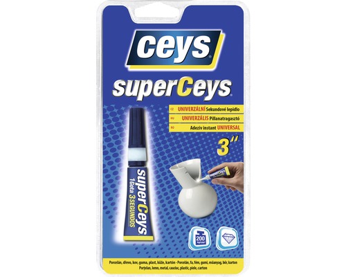 Sekundové lepidlo Ceys SuperCeys 3 g