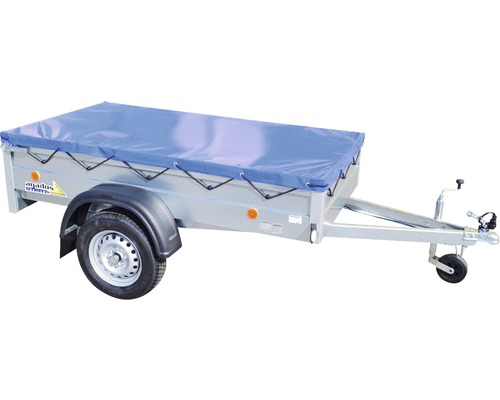 Prívesný vozík Agados Handy-3 s rovnou plachtou a kolieskom