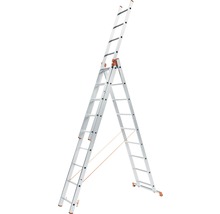 Hliníkový rebrík ALVE Helper 3x9 priečok typ 6609-thumb-0