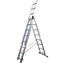 Hliníkový rebrík ALVE Helper 3x8 priečok typ 6608-thumb-0