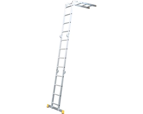 Hliníkový rebrík ALVE Forte kĺbový 4x4 priečky typ 4413