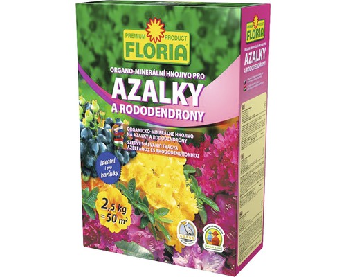Hnojivo na azalky Floria 2,5 kg