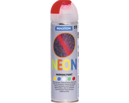 Značkovací sprej Maston Neon červený 500 ml
