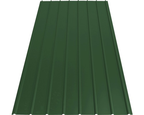 Trapézový plech 2000 x 910 mm, zelený