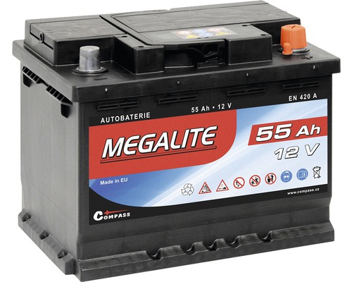 Autobatéria Megalite 27562, 55 Ah