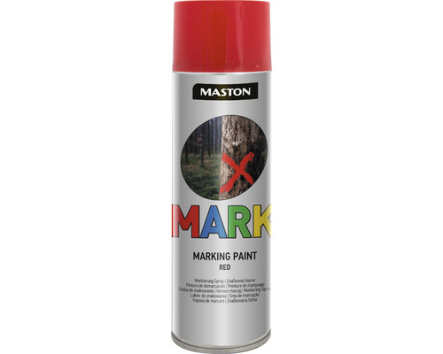 Značkovací sprej Maston Mark žiarivo červený 500 ml
