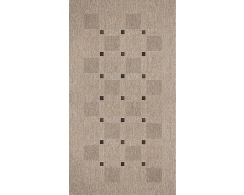 Klasický koberec Floorlux 20079-S/B antracitovosivý 60x110 cm