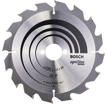Pílový kotúč Bosch OPTILINE 190x30 mm 16 Z-thumb-0