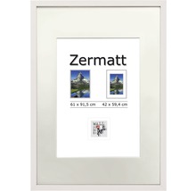 Fotorámik drevený, Zermatt biely 61x91,5 cm-thumb-1